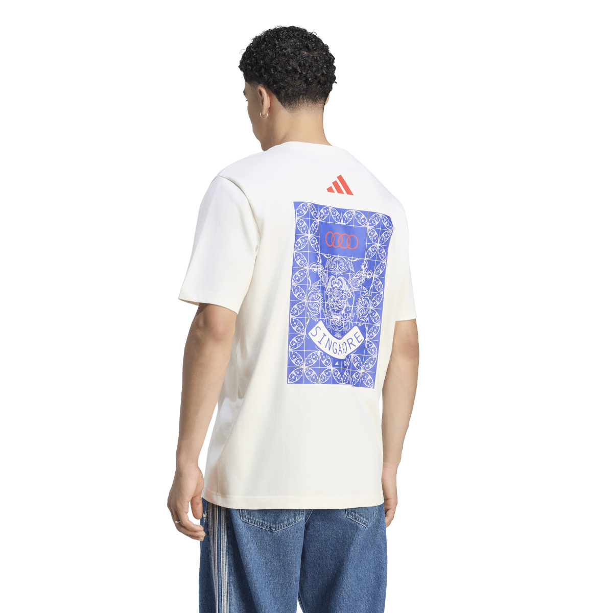 + Audi Revolut F1 Team Singapore Tee 'Off White'
