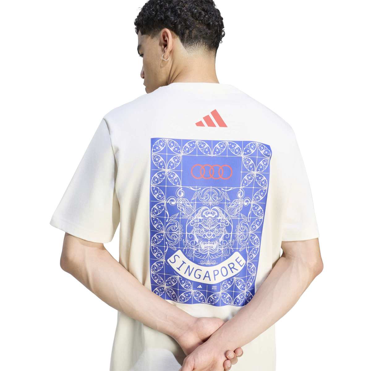 + Audi Revolut F1 Team Singapore Tee 'Off White'