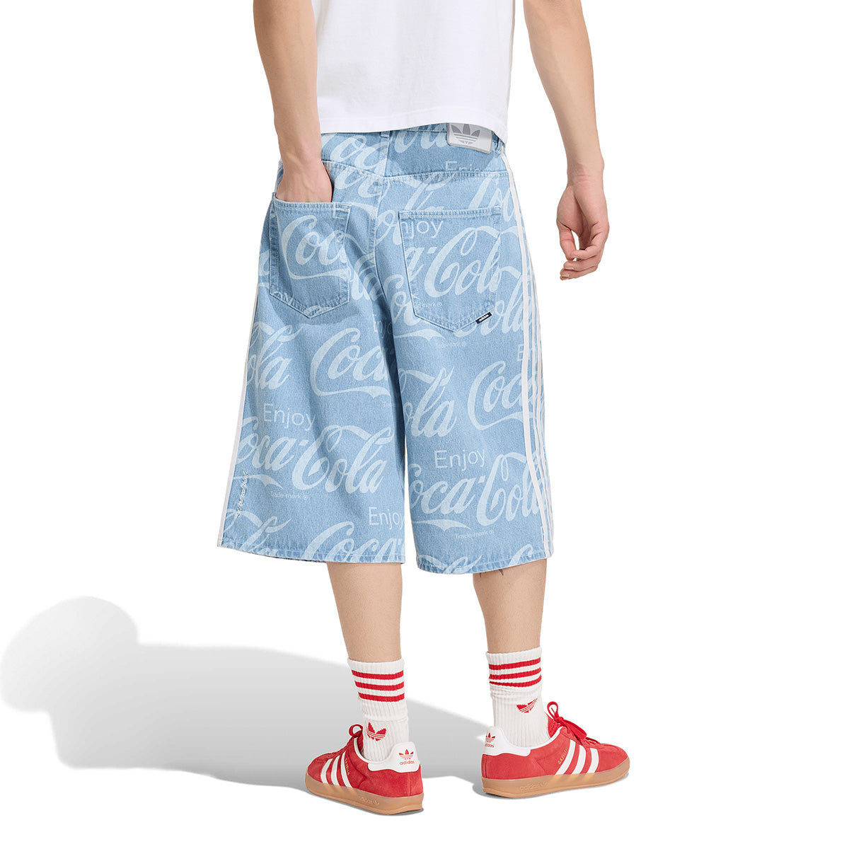+ Coca Cola Denim Shorts 'Indigo Denim'