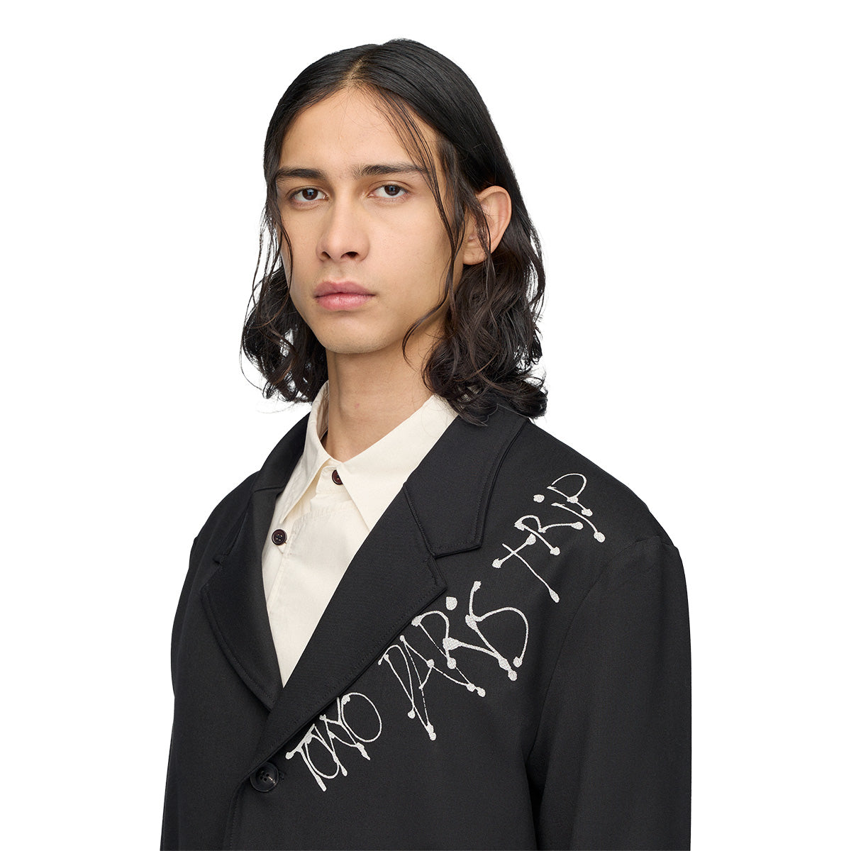 + Chito City Graphic Chore Coat 'Grey Five'