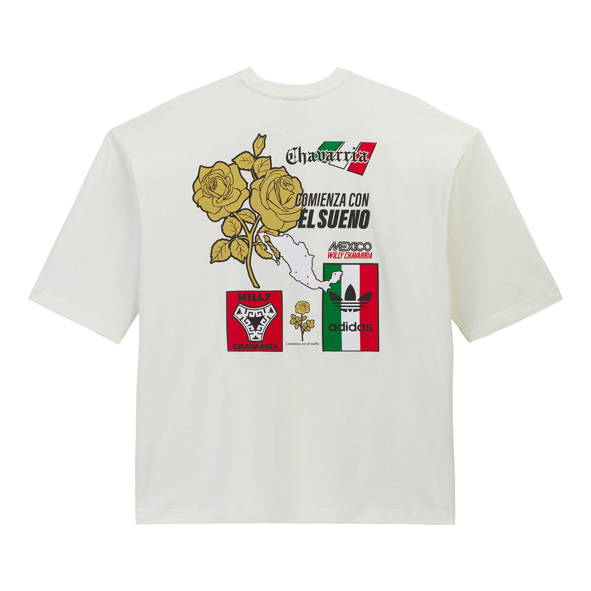 + Willy Chavarria Graphic Tee 'Off White'