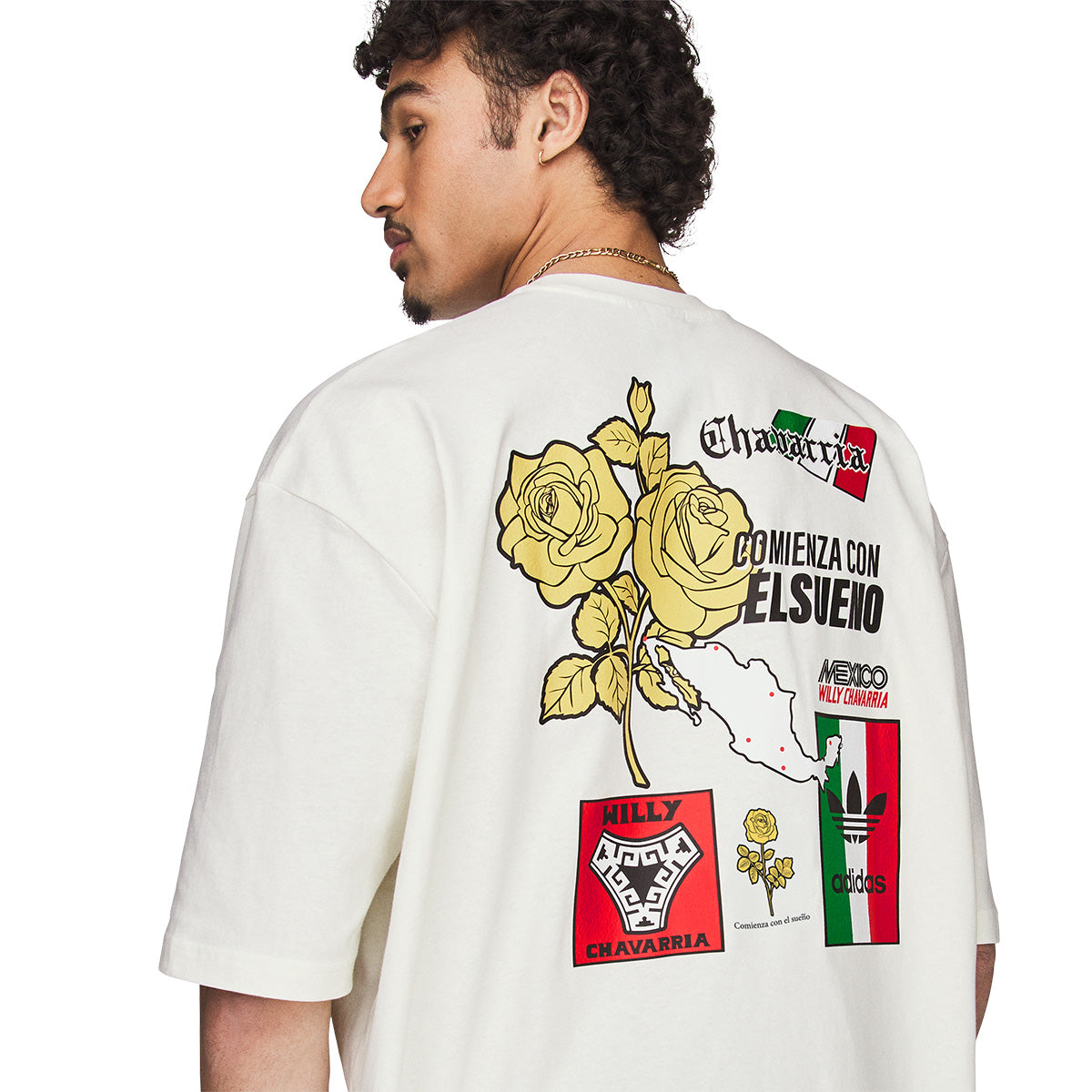 + Willy Chavarria Graphic Tee 'Off White'