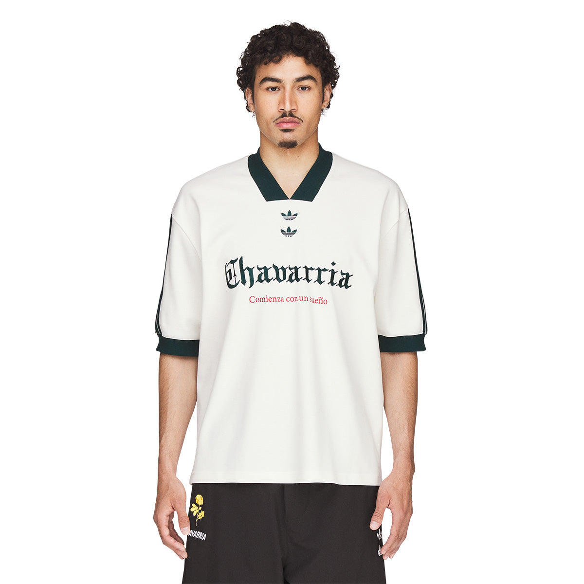 + Willy Chavarria Soccer Tee 'Off White'