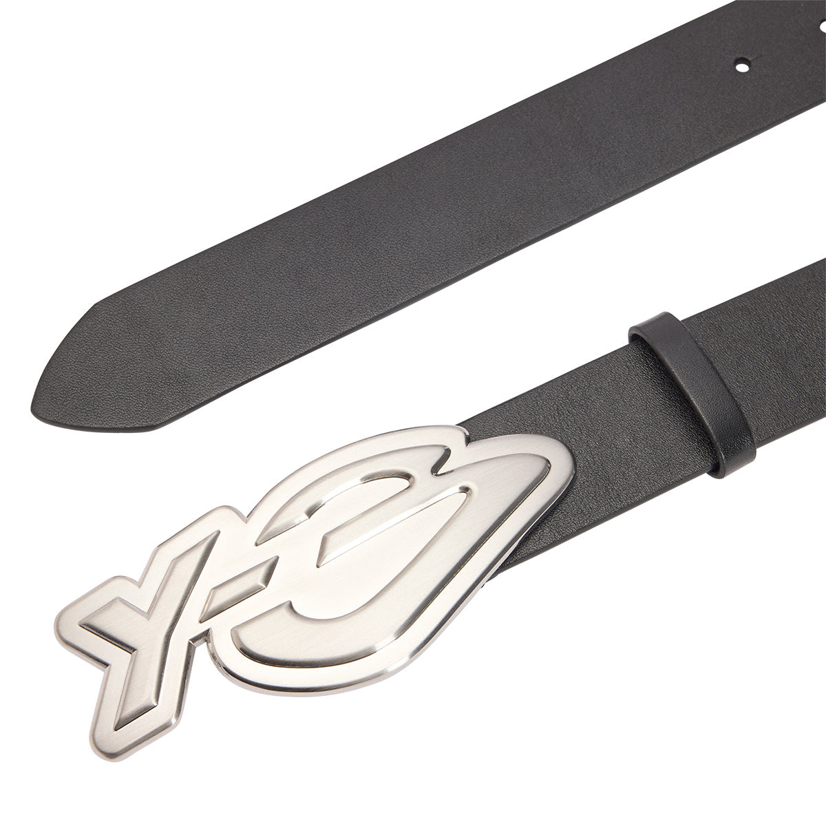 Liquid Logo Belt 'Silver Black'