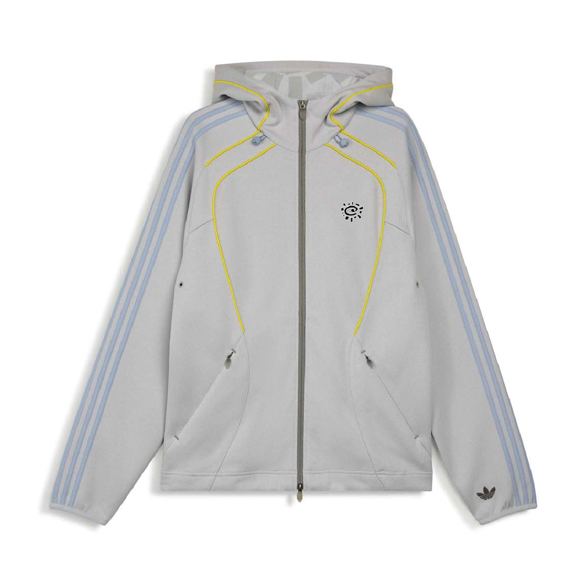 + Always Do What You Should Do Spacer Teamgeist Full Zip Hoodie 'Light Solid Grey'