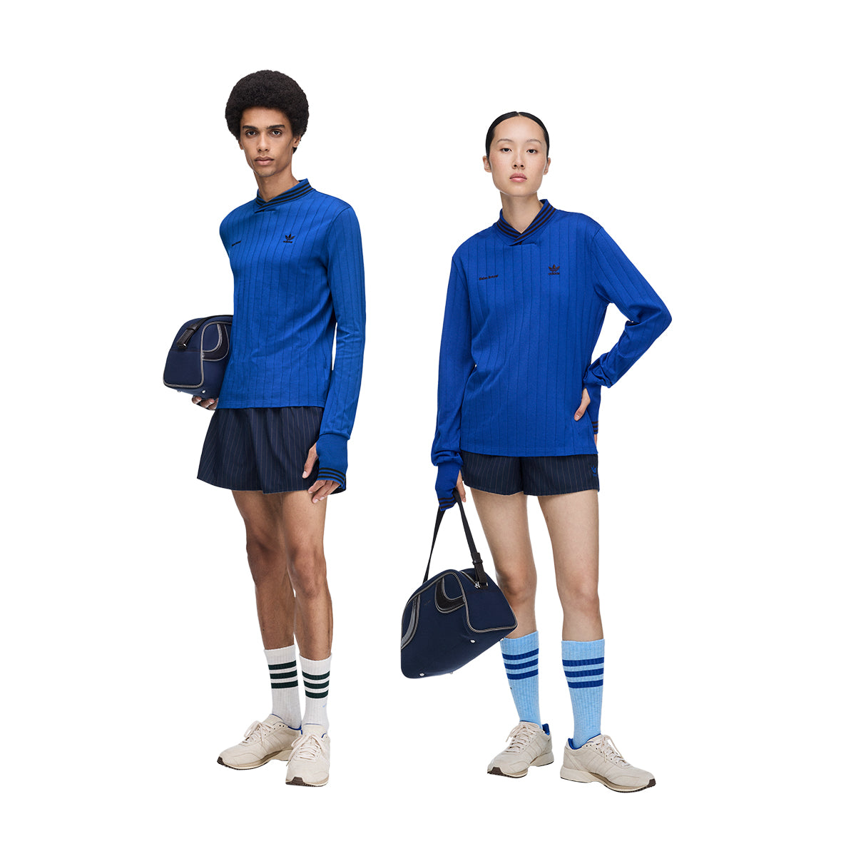 + Wales Bonner Football Top 'Royal Blue'