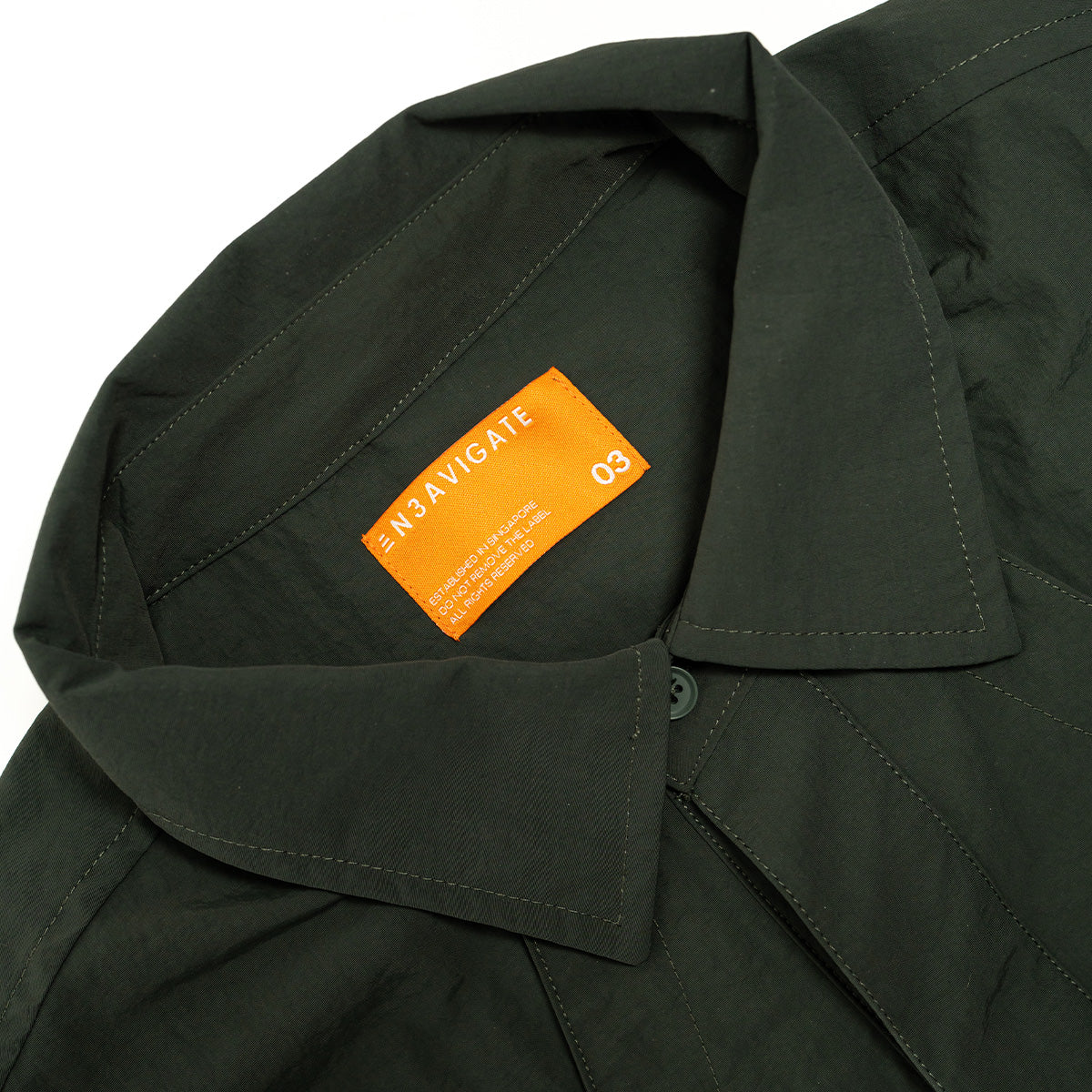 Double Layered Utility Shirt 'Iron Shadow'
