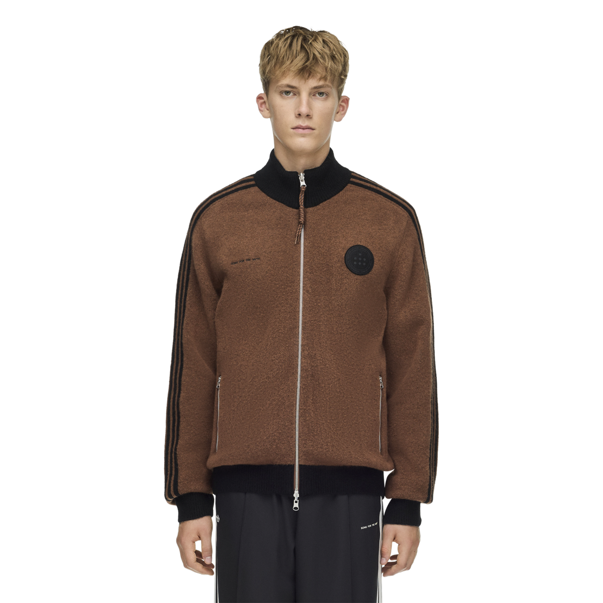 + Song For The Mute ADI-008 Knit Jacket 'Preloved Brown'