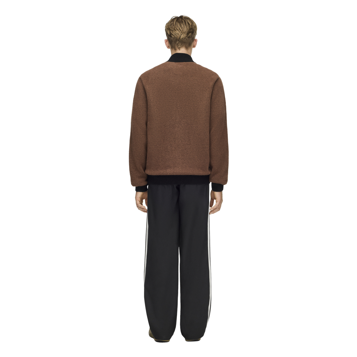 + Song For The Mute ADI-008 Knit Jacket 'Preloved Brown'