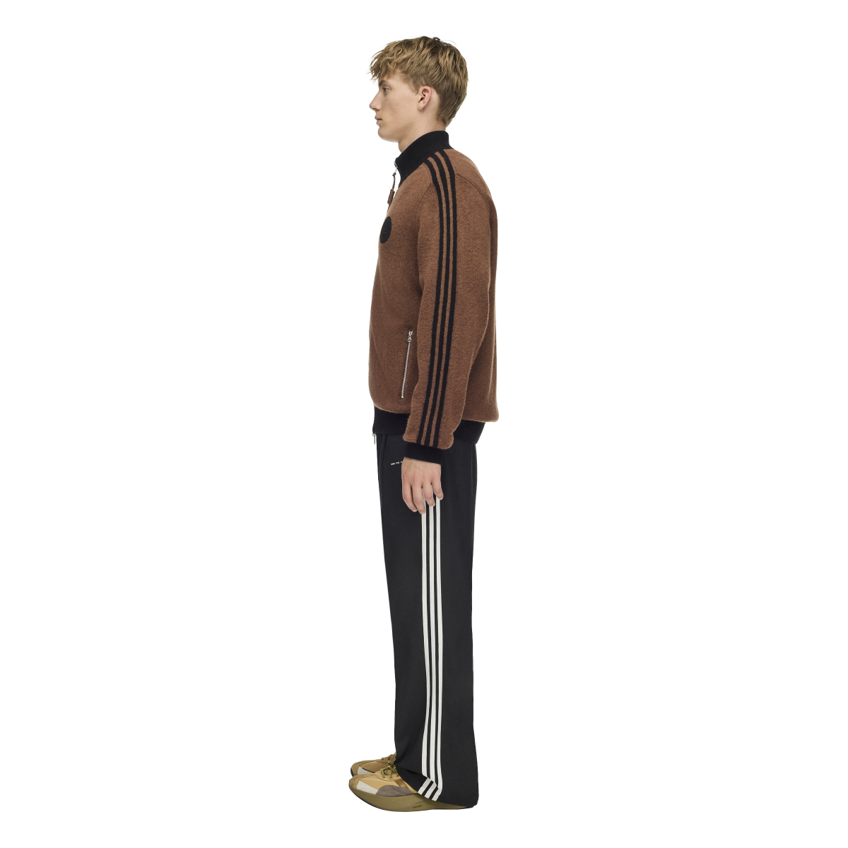 + Song For The Mute ADI-008 Knit Jacket 'Preloved Brown'