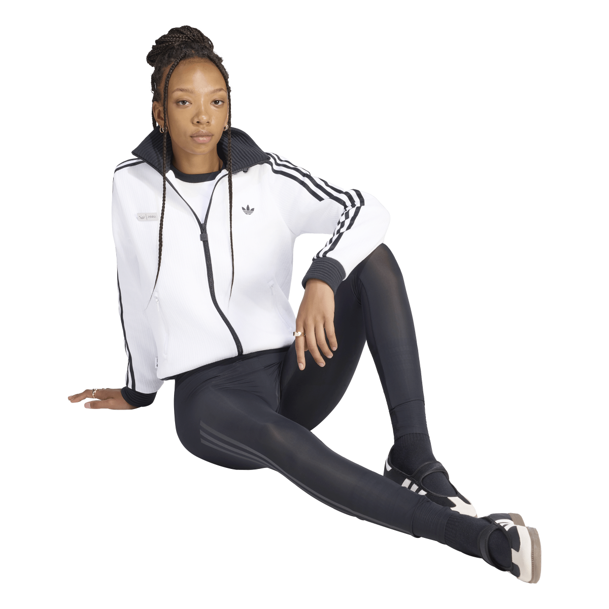 Jennie Fan OG Track Top 'White'