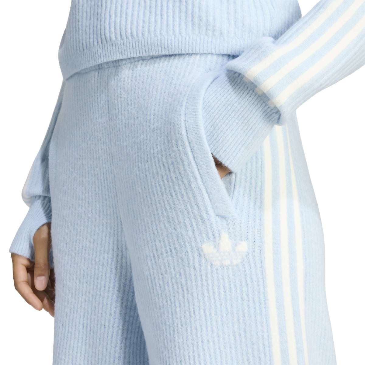 + Jennie Knitted Loose Pants 'Wonder Blue'