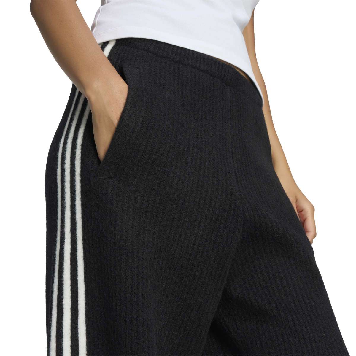 + Jennie Knitted Loose Pants 'Black'