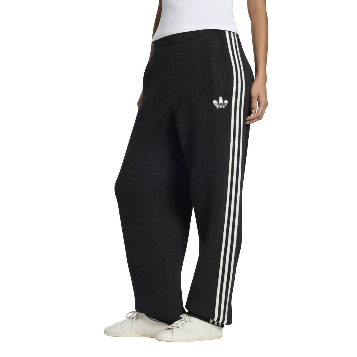 + Jennie Knitted Loose Pants 'Black'