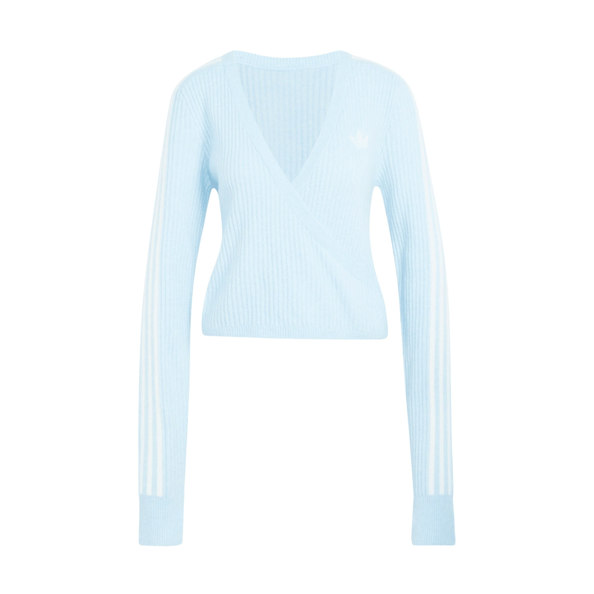 + Jennie Knitted Wrap Around Cardigan 'Wonder Blue'