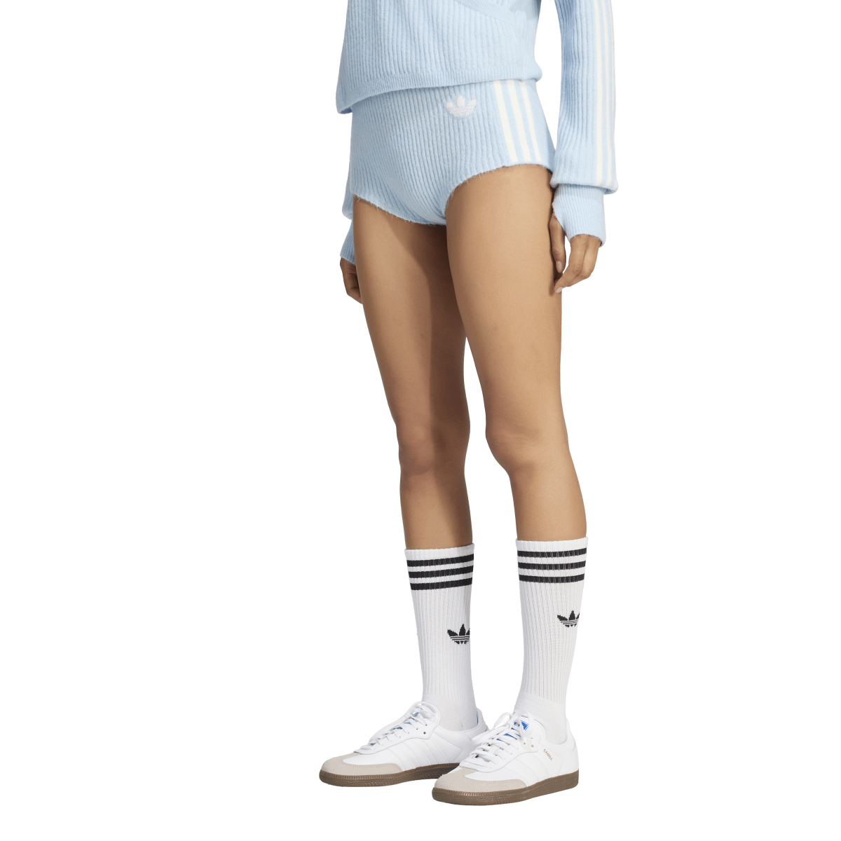 + Jennie Knitted Short Shorts 'Wonder Blue'