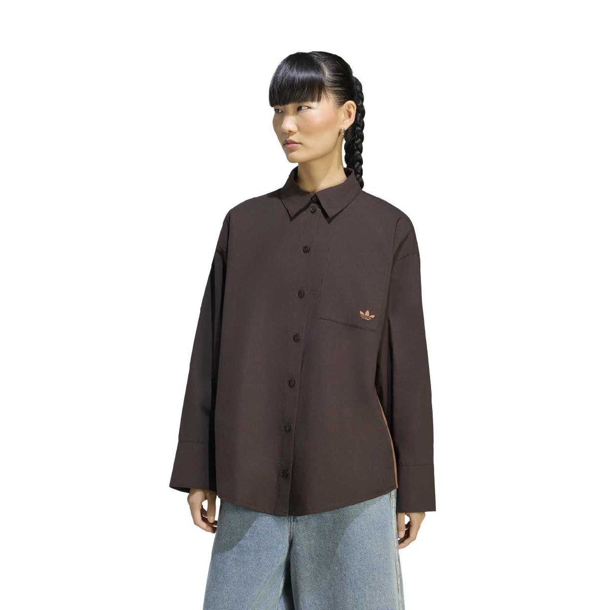 Striped Shirt 'Aurora Coffee'