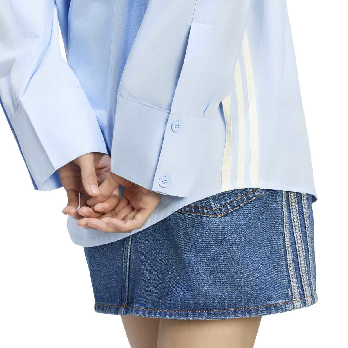 Striped Shirt 'Clear Sky'