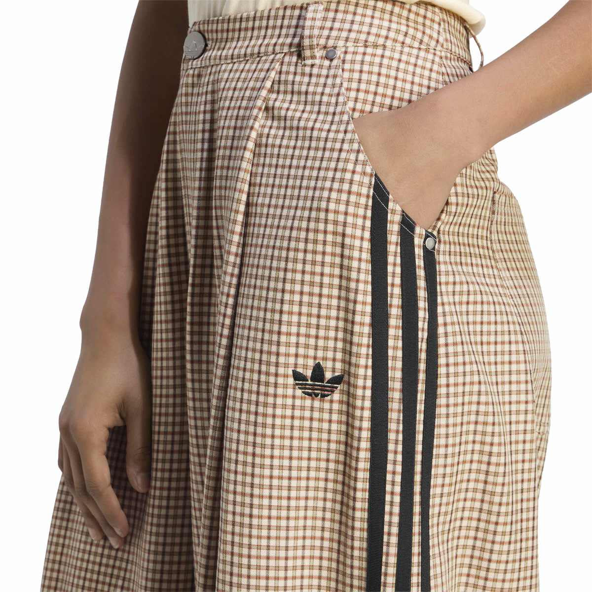 Checks Pants 'Aurora Coffee'