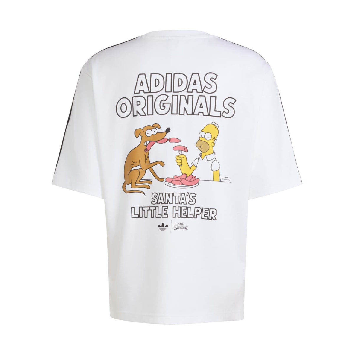 + The Simpson Santa's Little Helper Tee 'White'