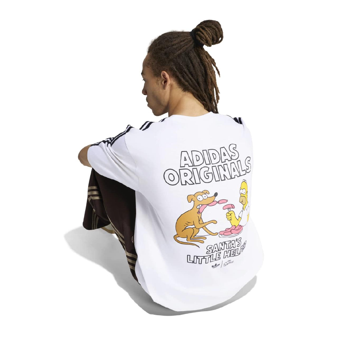 + The Simpson Santa's Little Helper Tee 'White'