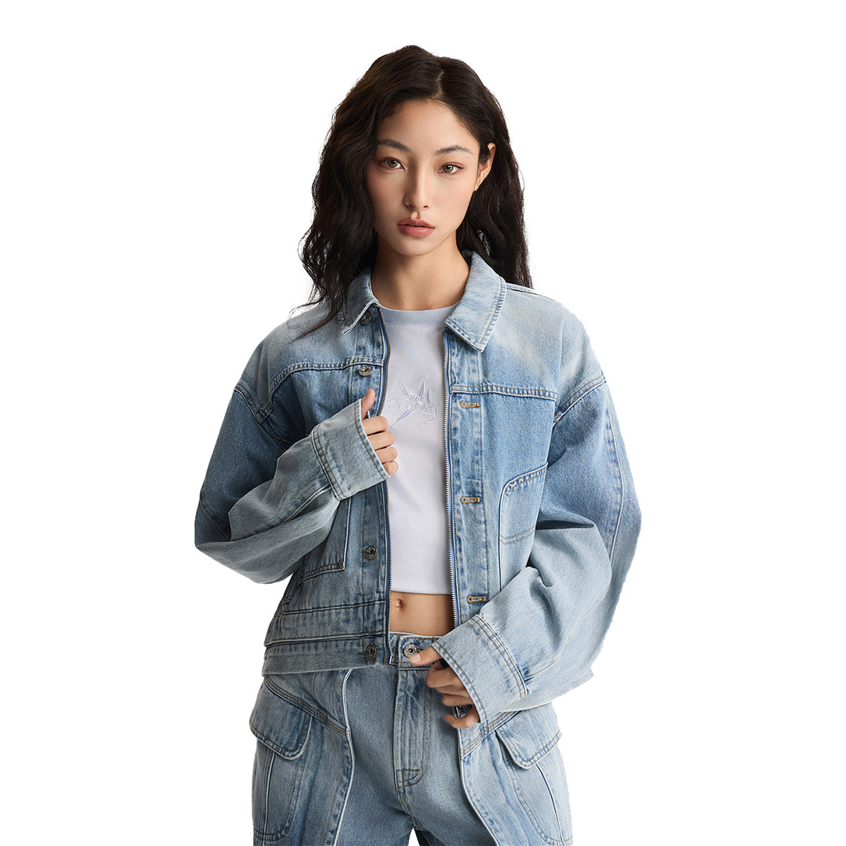 + LEE Wmns Denim Jacket 'Light Blue'