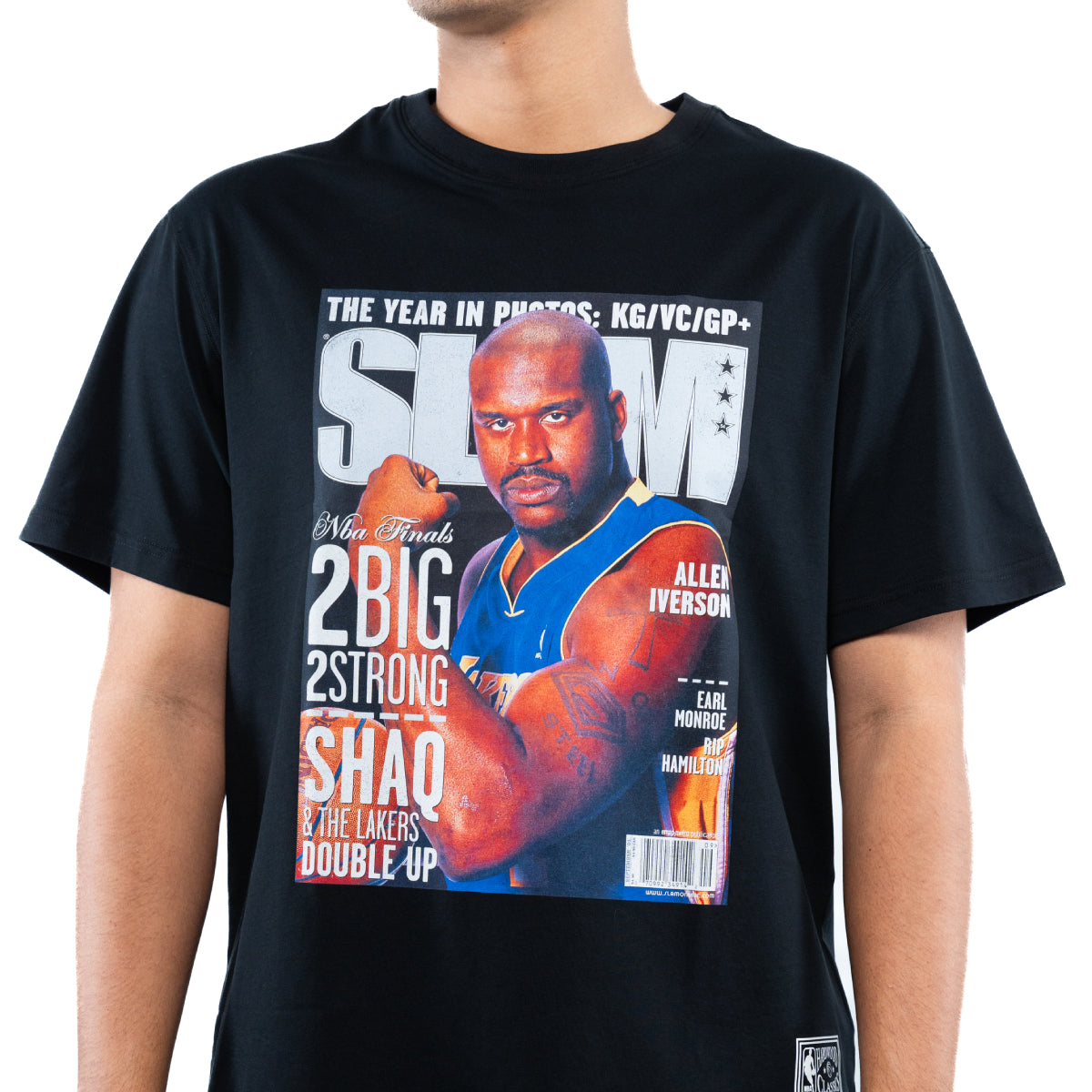 NBA SLAM T-Shirt Shaquille O'Neal LA Lakers 'Black'
