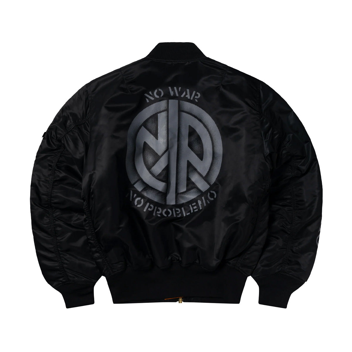 + Alpha Industries No War MA-1 Jacket 'Black'