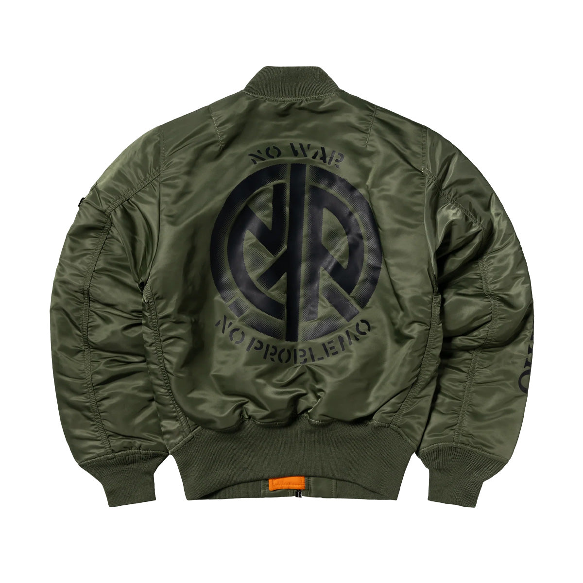 + Alpha Industries No War MA-1 Jacket 'Green'