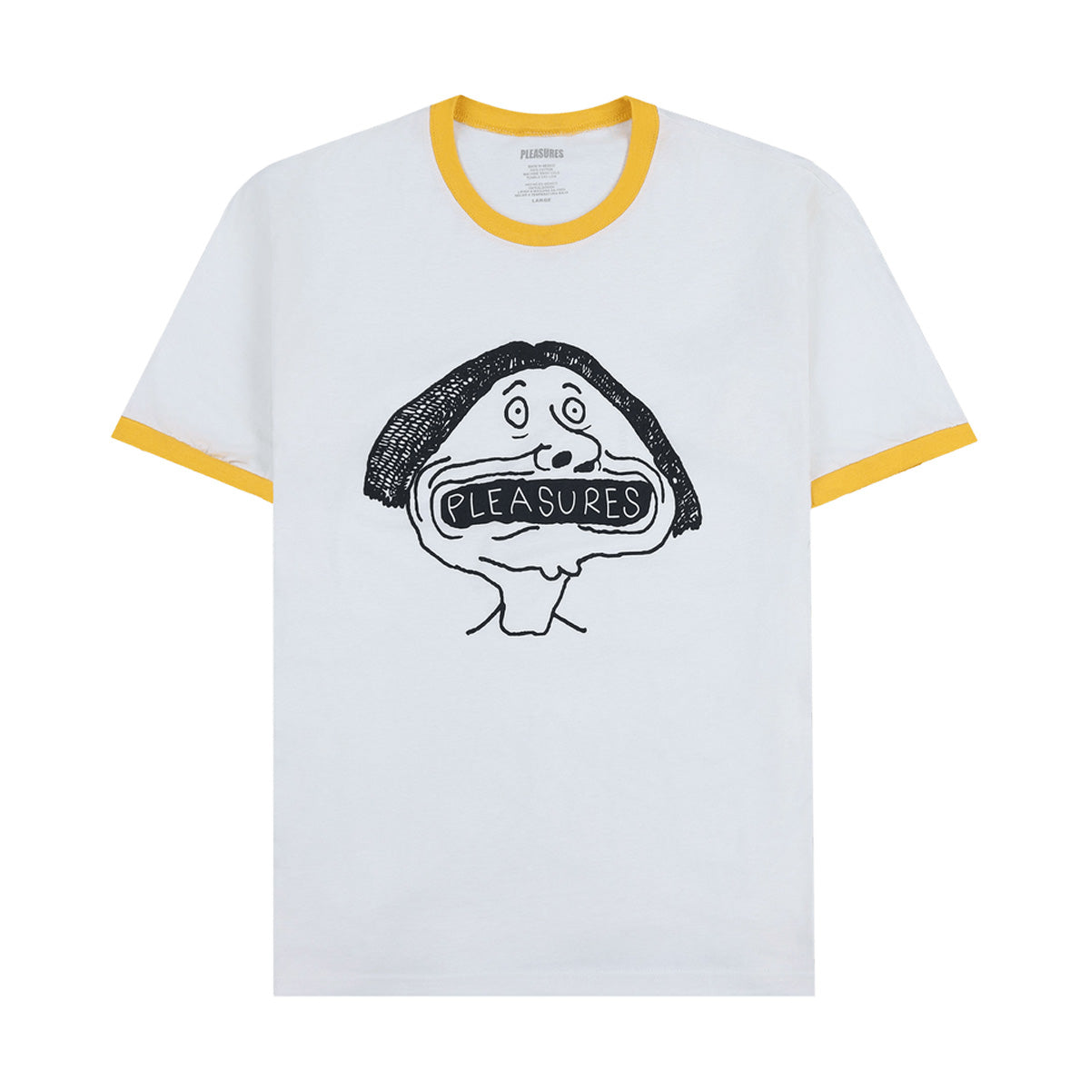 Mouthful Ringer Tee 'Natural'
