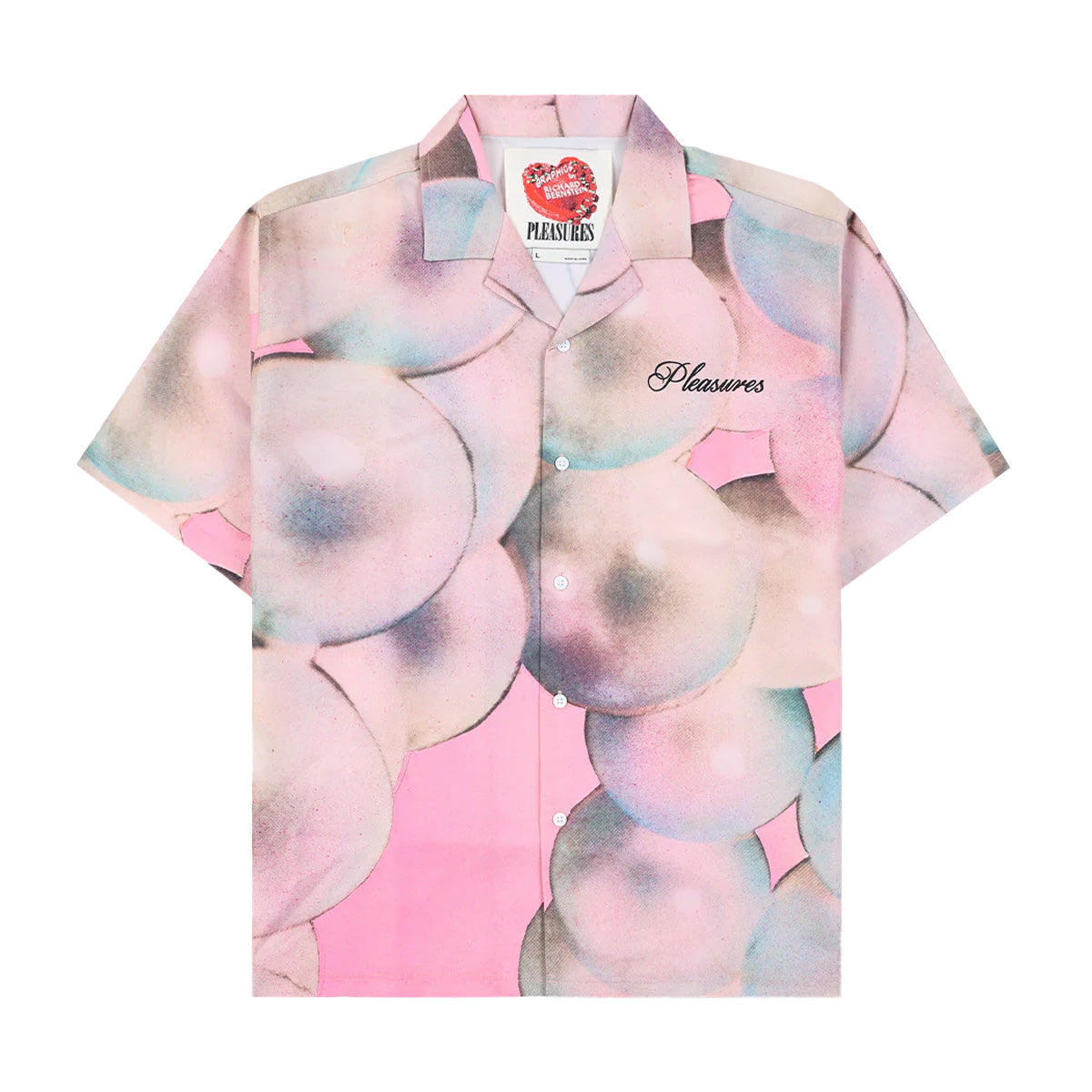 + Richard Bernstein Pearl Shirt 'Pink'