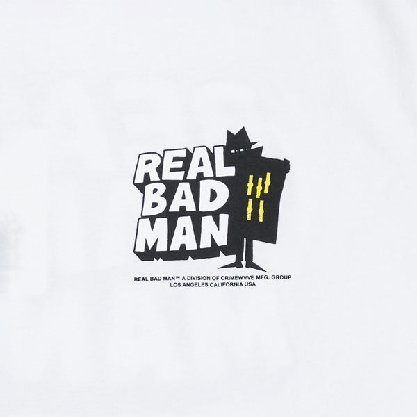 【REAL BAD MAN】THIS IS NOT A PIPE TEE [WHITE] Real Bad Man This Is Not A Pipe Tshirt - White | Garmentory