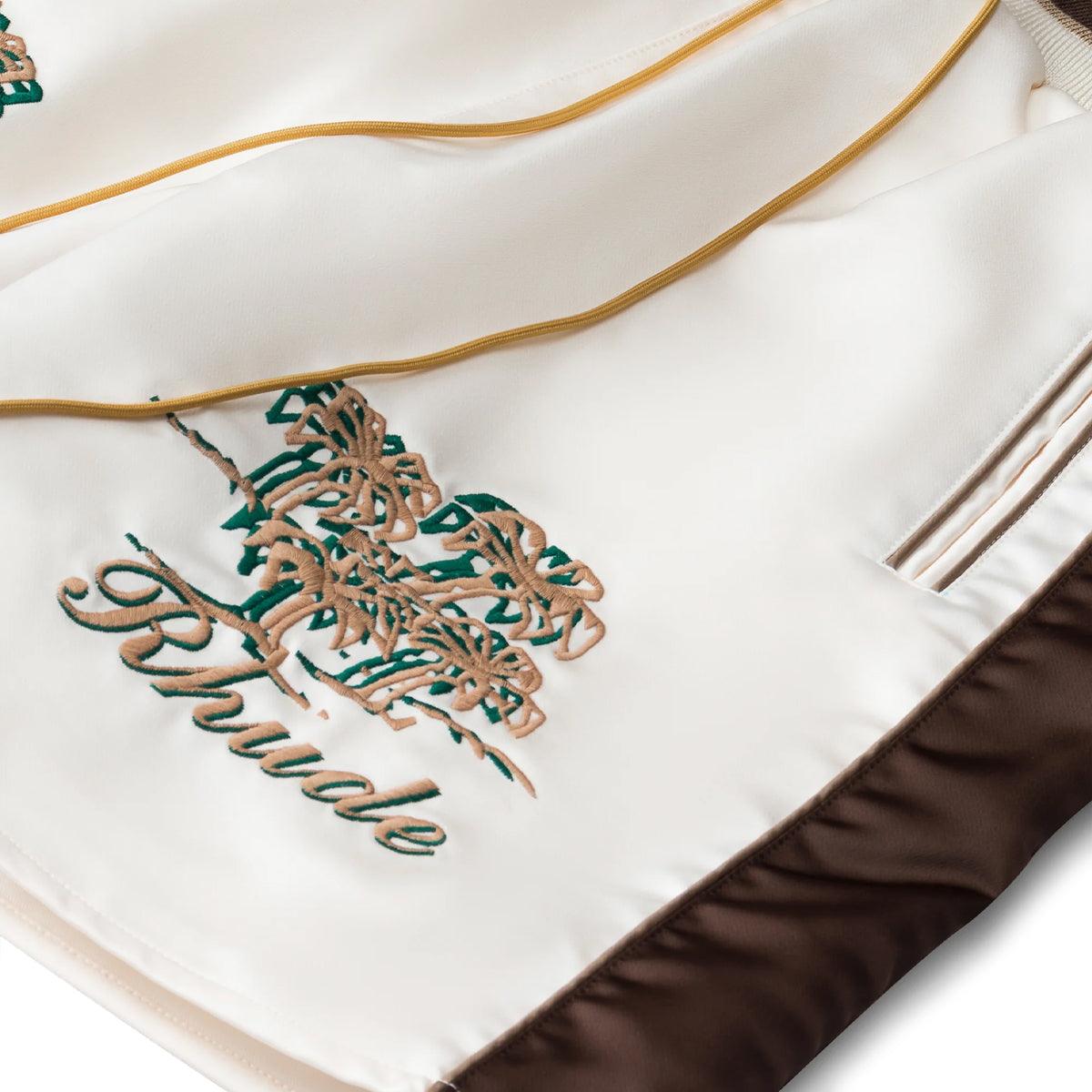 Satin Souvenier Shorts 'Ivory Brown'