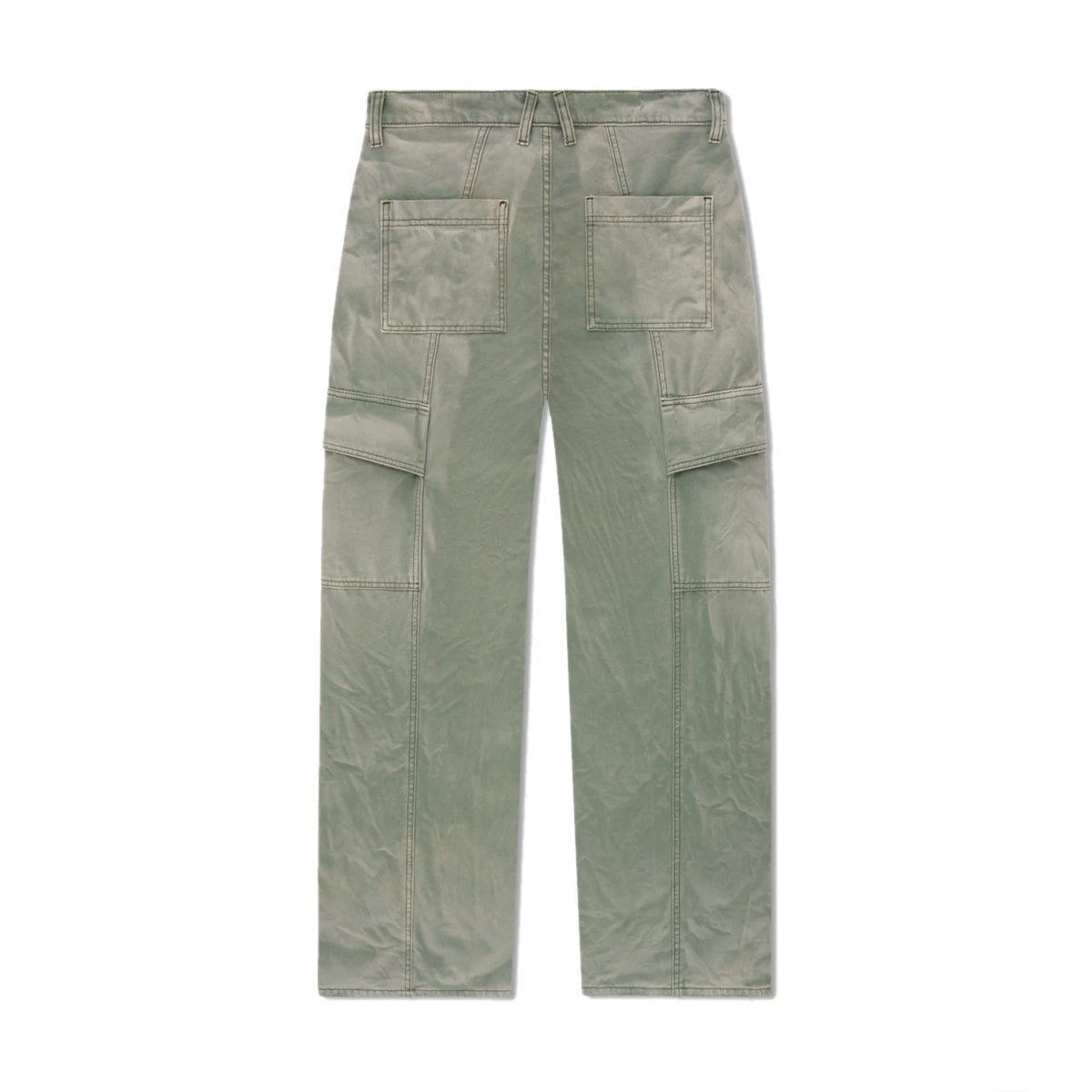 Canvas Cargo Pants 'Sage Green'