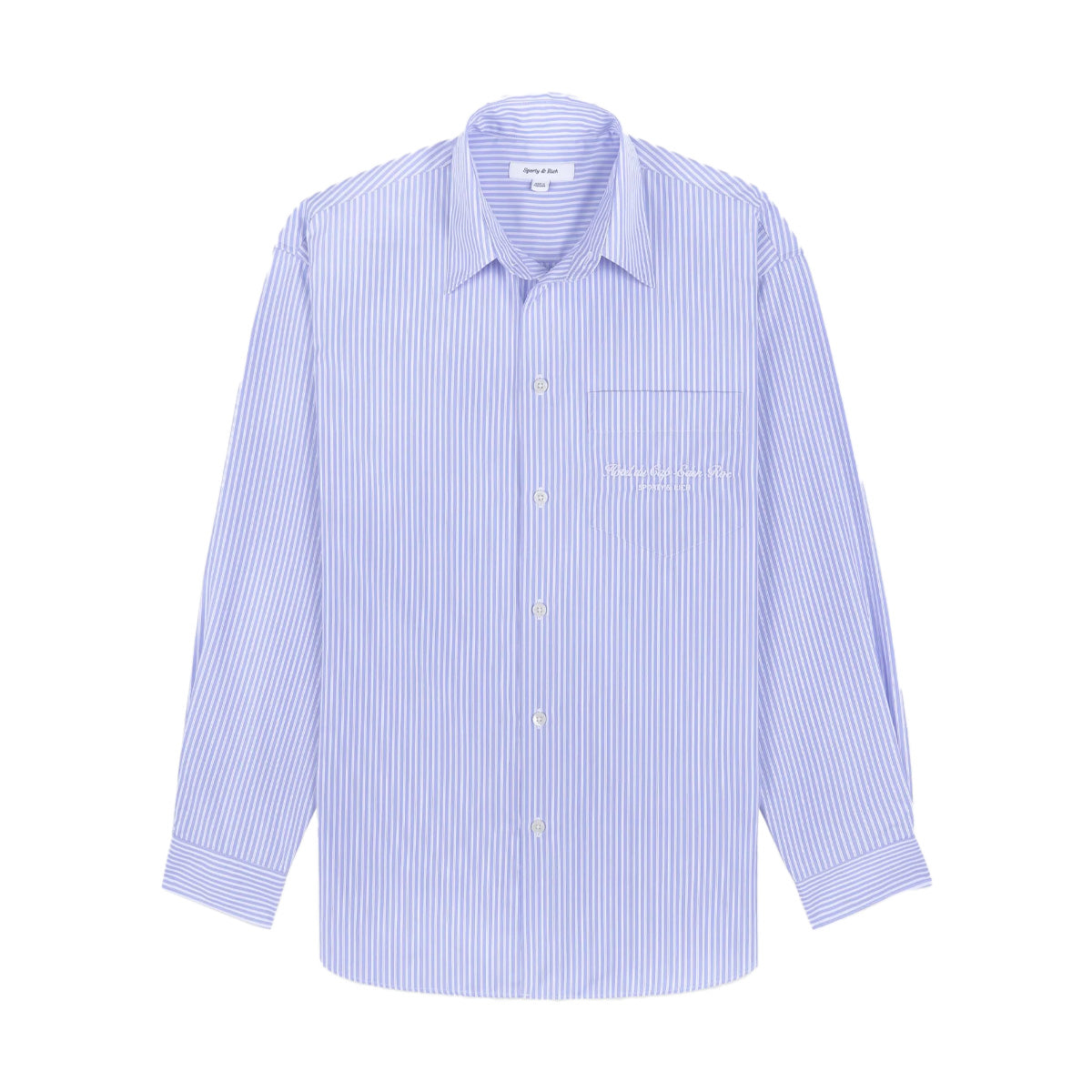+ Hotel du Cap Eden-Roc Cursive Oversized Shirt 'Blue White'