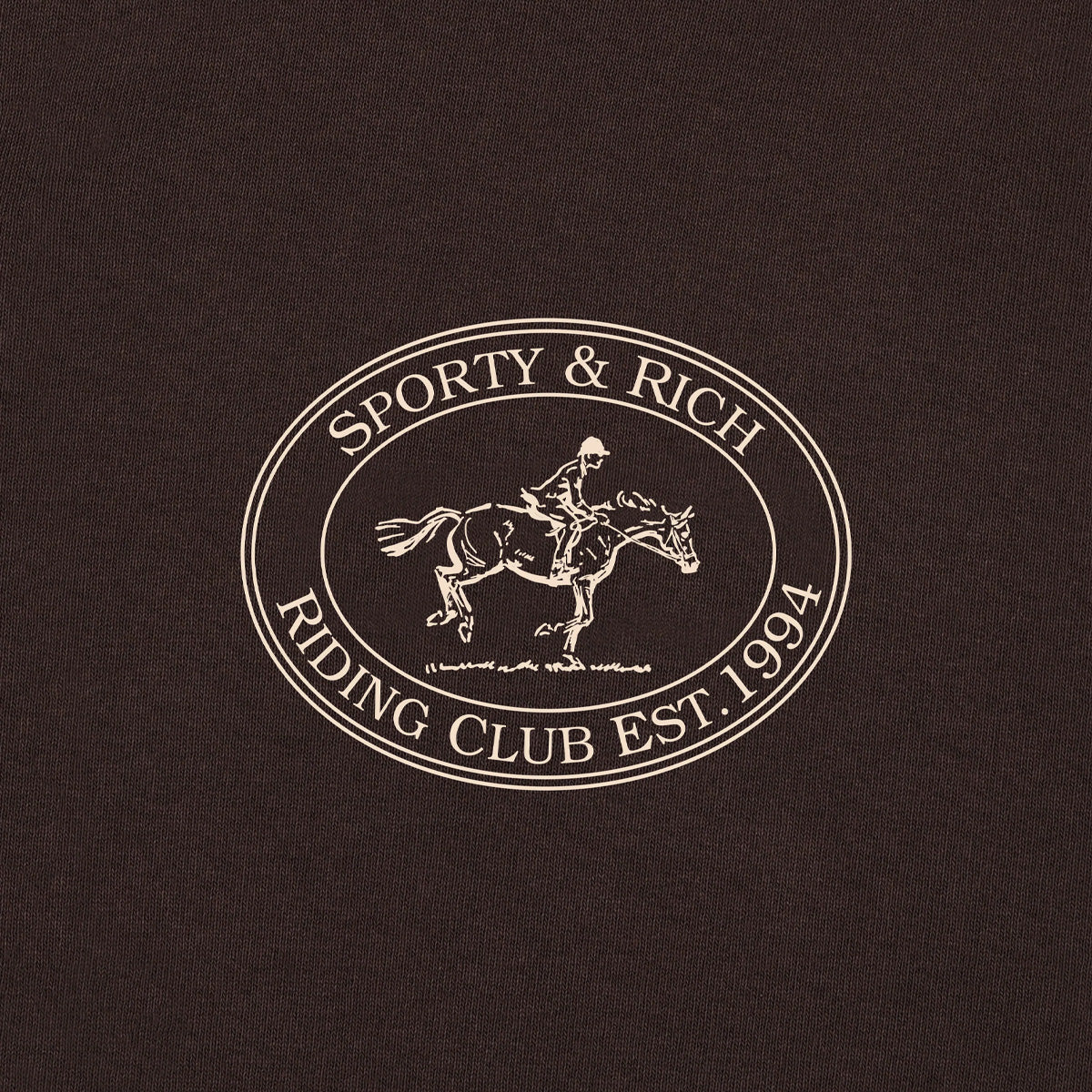 Riding Club Sweatshirt 'Chocolate'