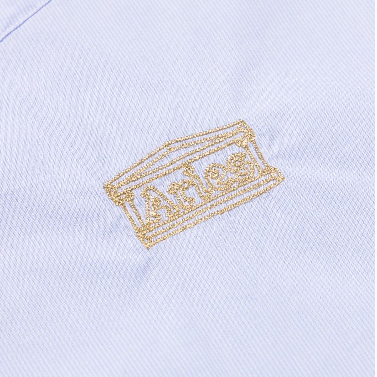 Striped Poplin Shirt 'Black'