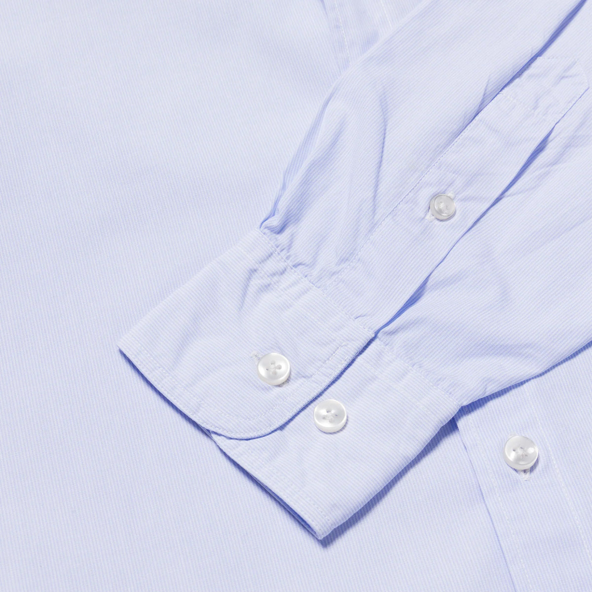Striped Poplin Shirt 'Black'