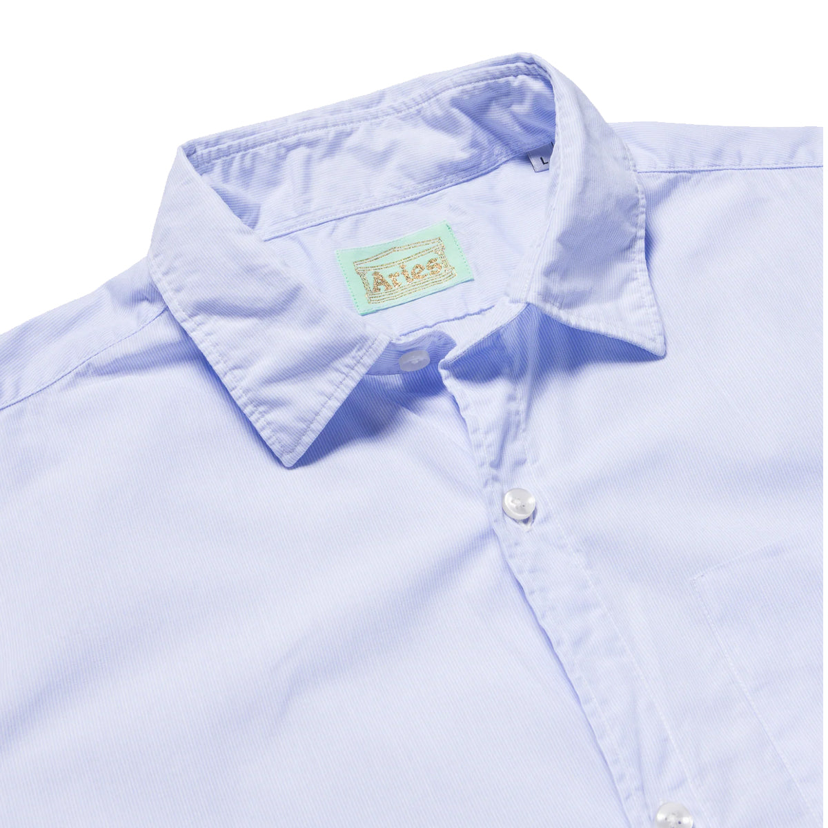 Striped Poplin Shirt 'Black'