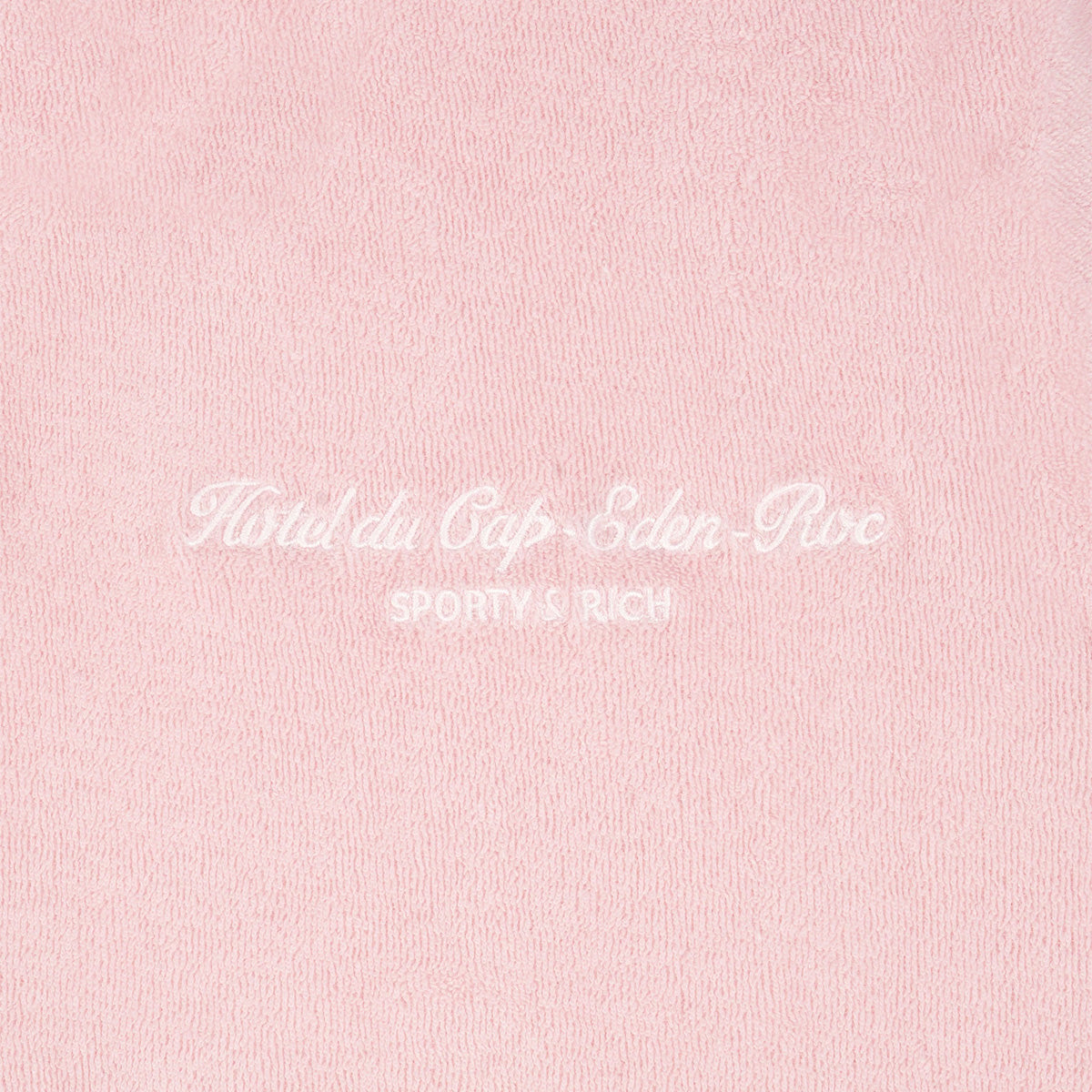 + Hotel du Cap Eden-Roc Cursive Terry Polo 'Pink'