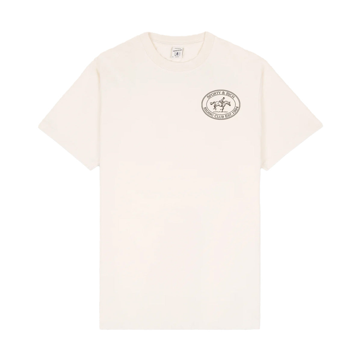 Riding Club Tee 'Cream'