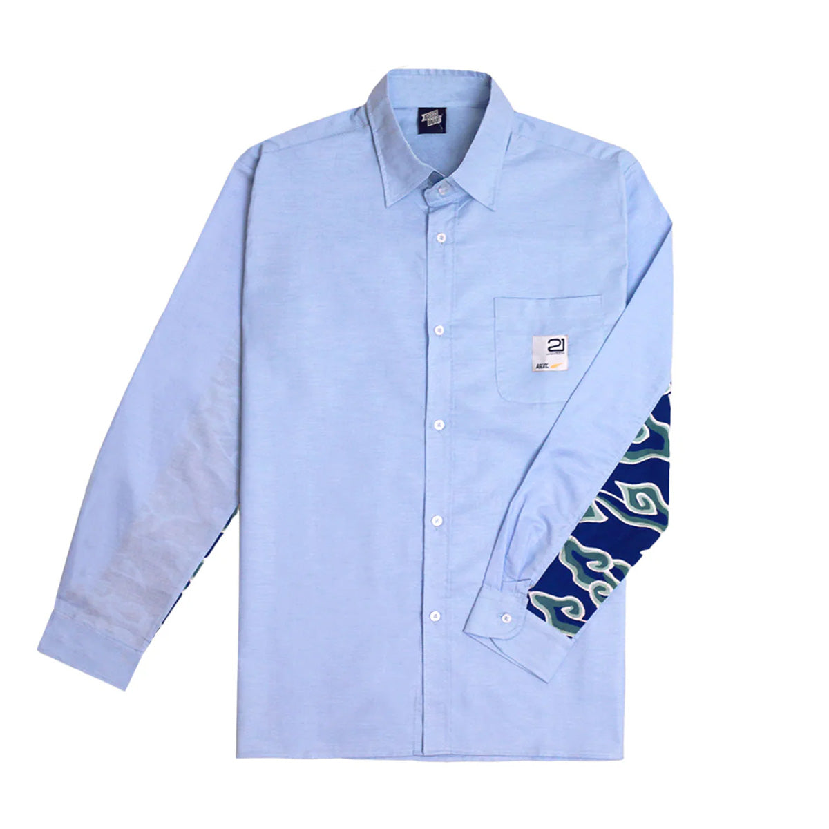 + 21MERCER Much Love From Jakarta Shirt 'Blue'