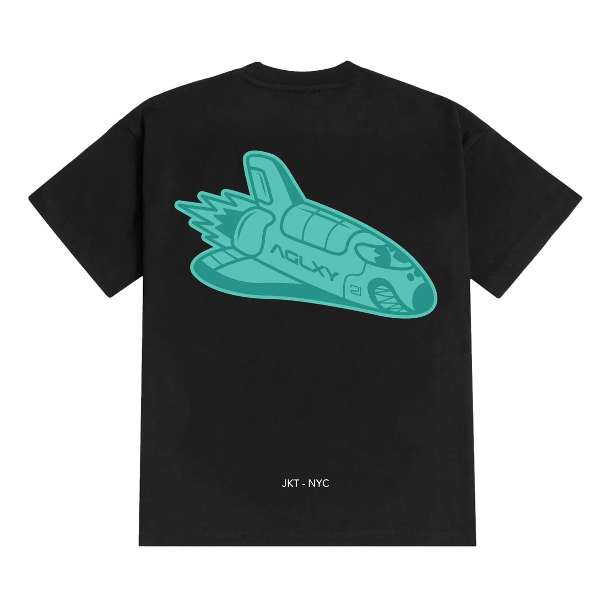 + 21MERCER Liberty Island Terry Tee 'Black'