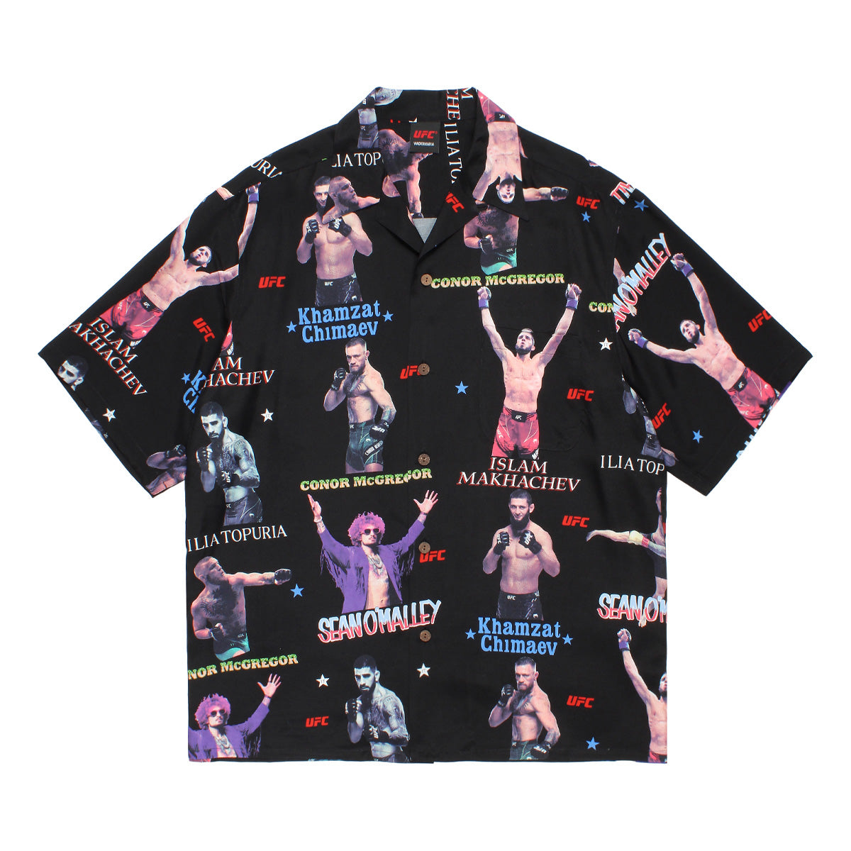 + UFC Type 1 Hawaiian Shirt 'Black'