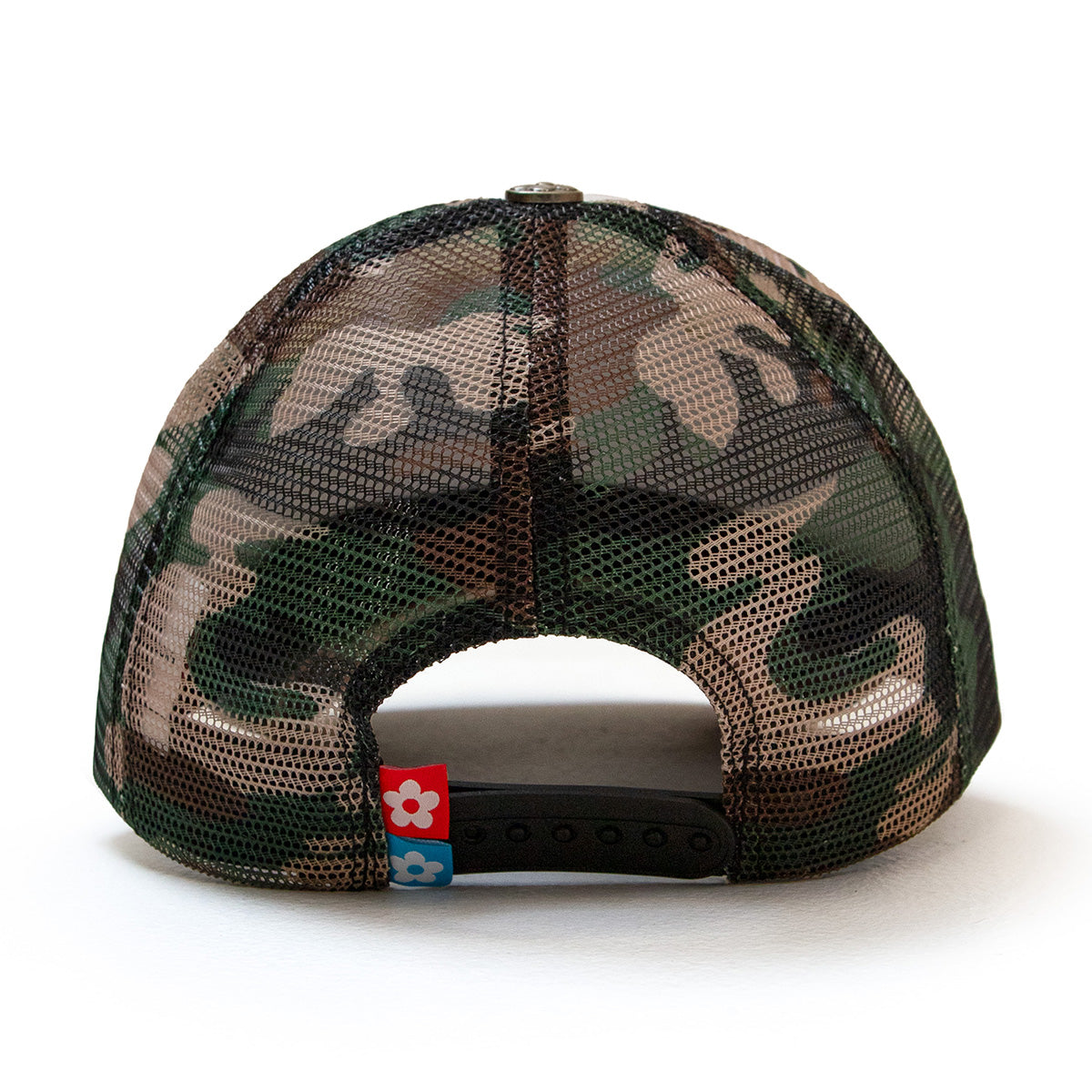 Eye Logo Trucker Cap 'Green Camo'