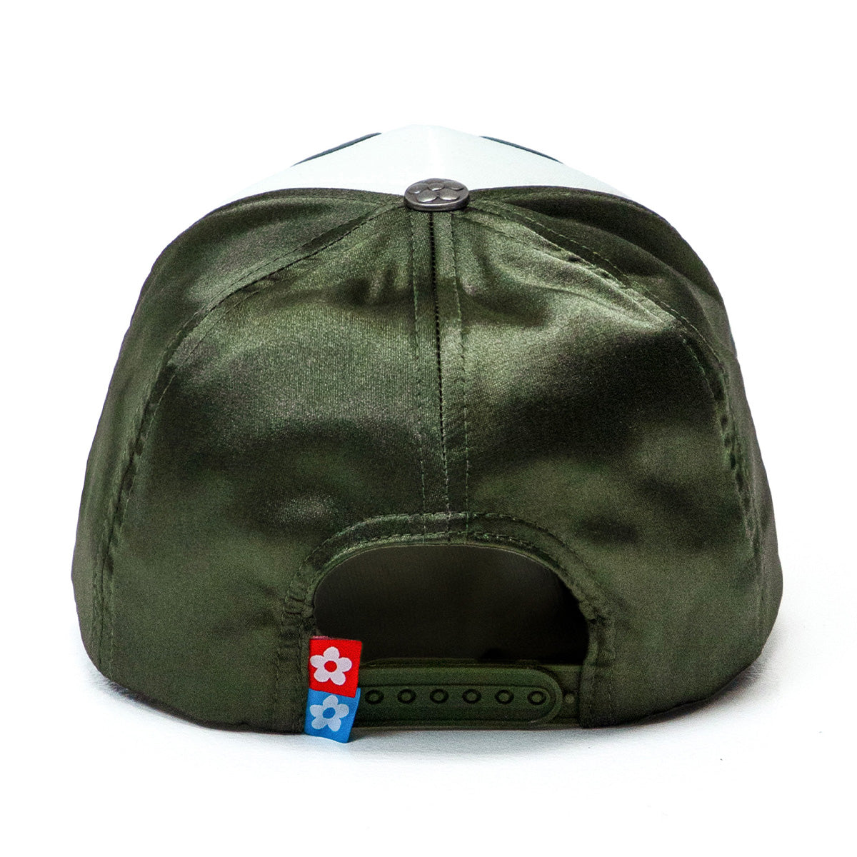 Satin Eye Logo Trucker Cap 'Dark Green'