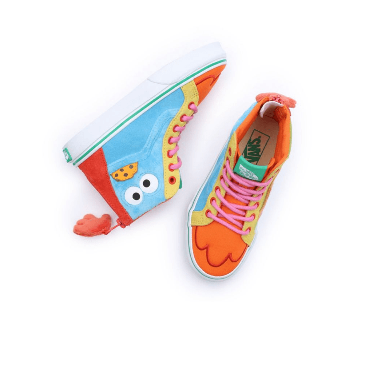 + Sesame Street Kid's SK8-Hi Zip 'Multi'