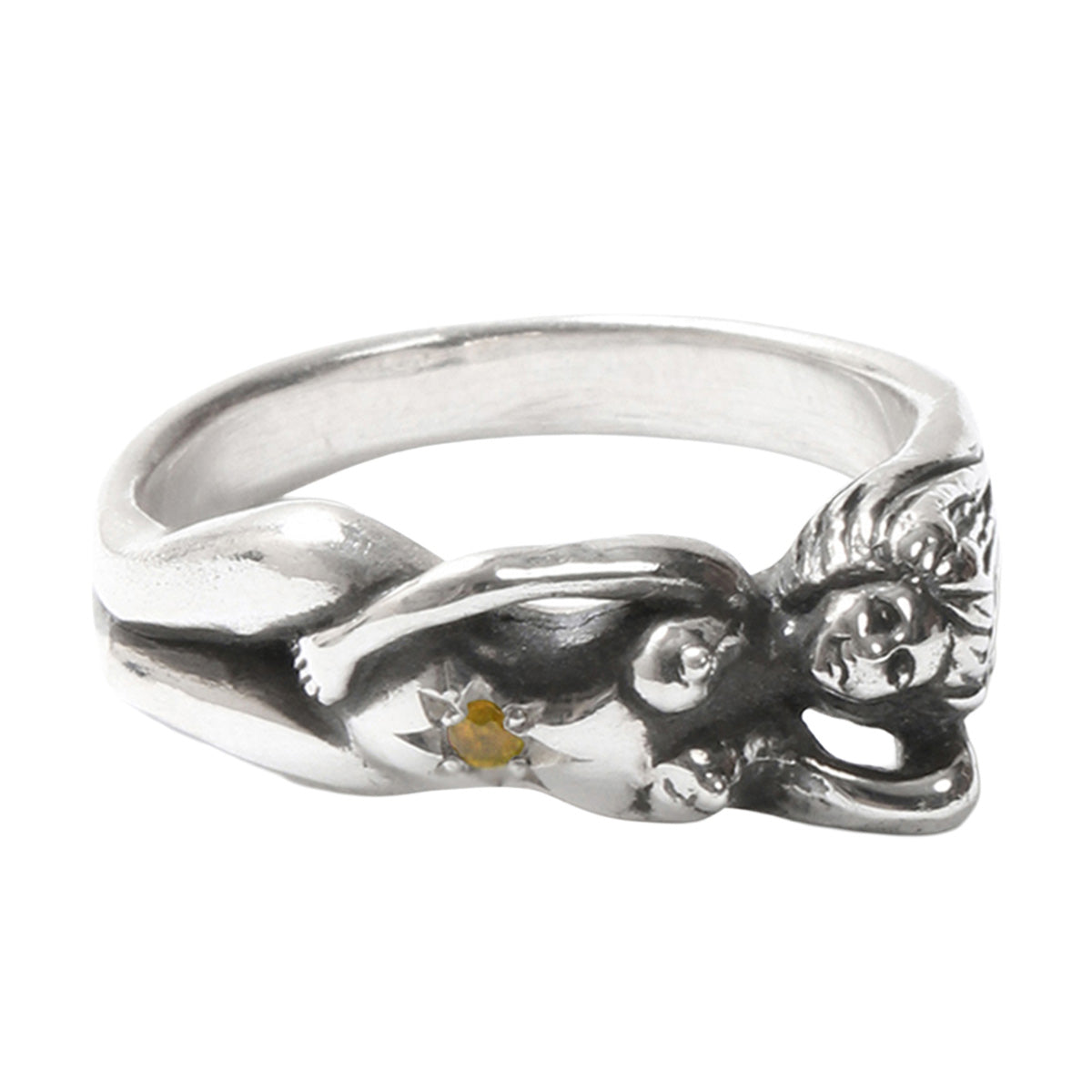 Nude Ring 'Yellow Sapphire'