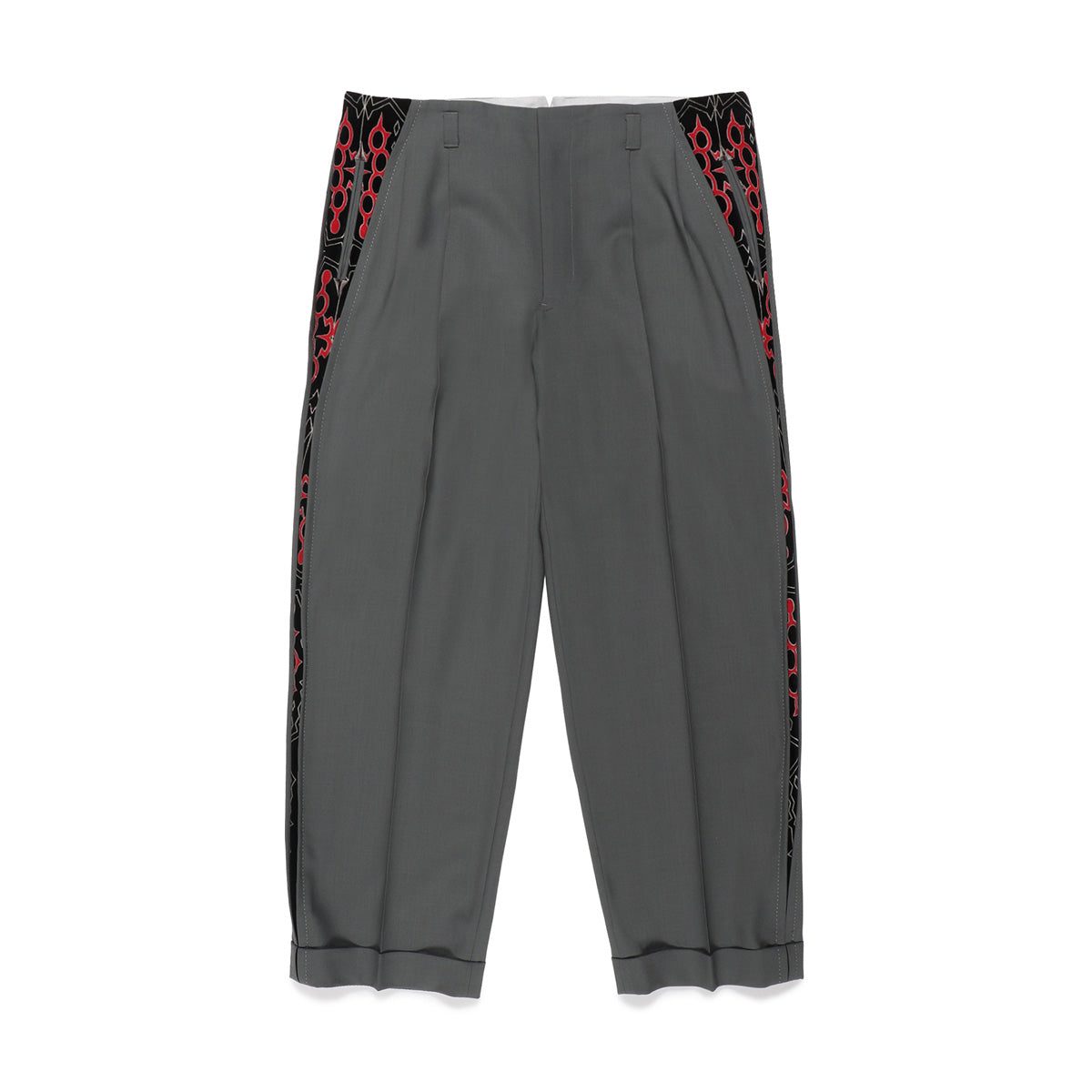 + Wolf's Head Rockabilly Pants 'Grey Black'
