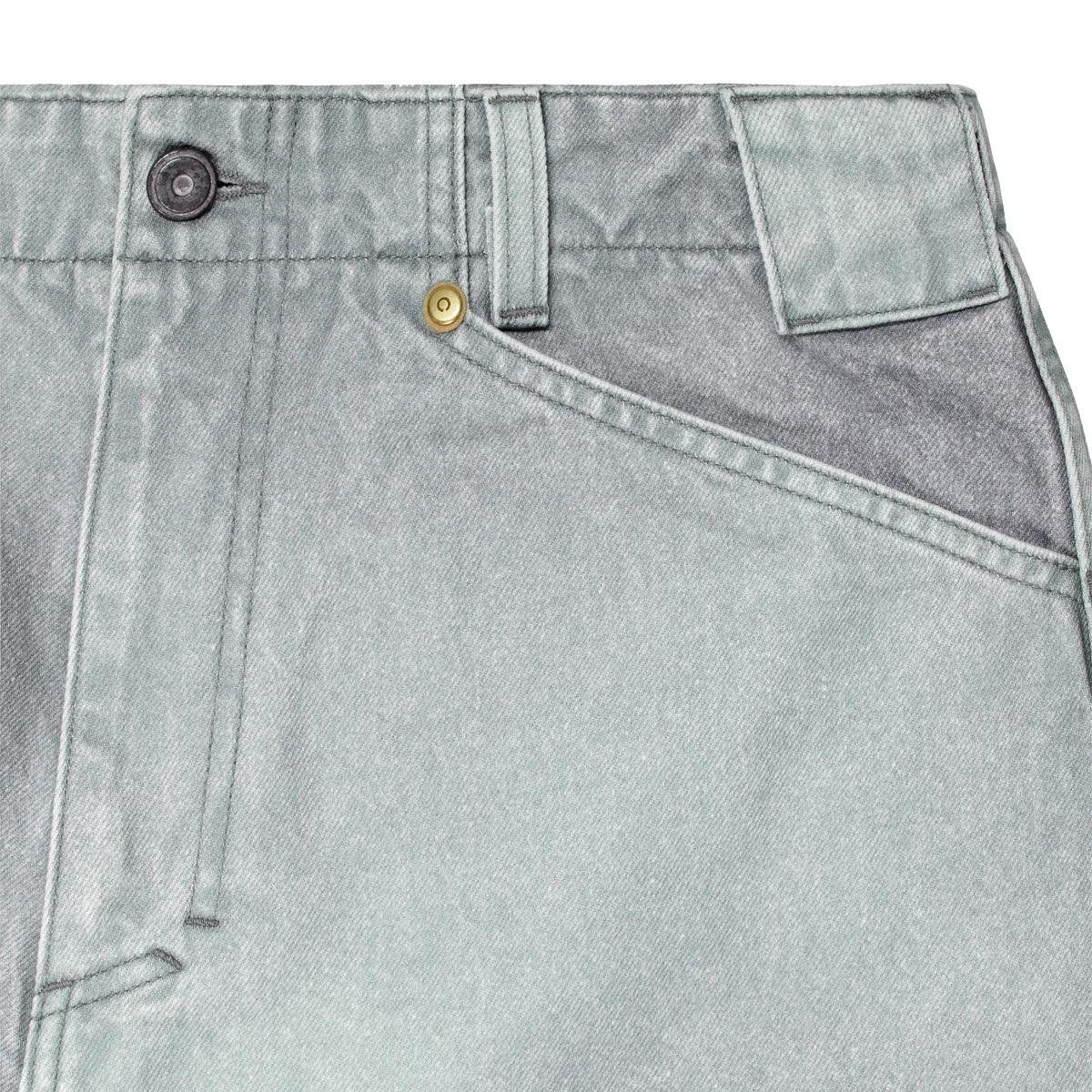 Wide Leg Denim Jeans 'Patina Green'